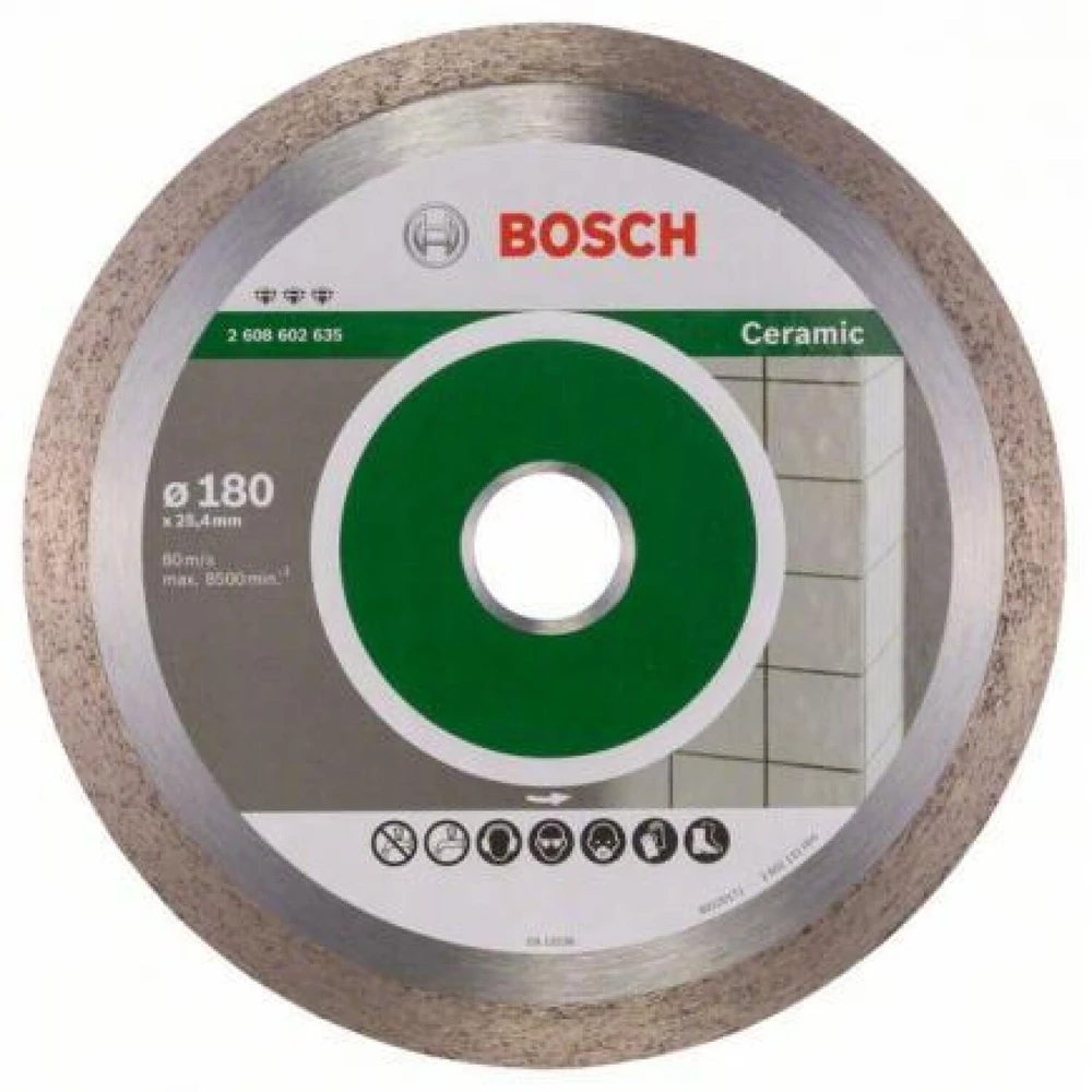 Bosch Diamond pjovimo diskas Geriausiai tinka keramikai 350x25,4x3,0 mm 2608602640
