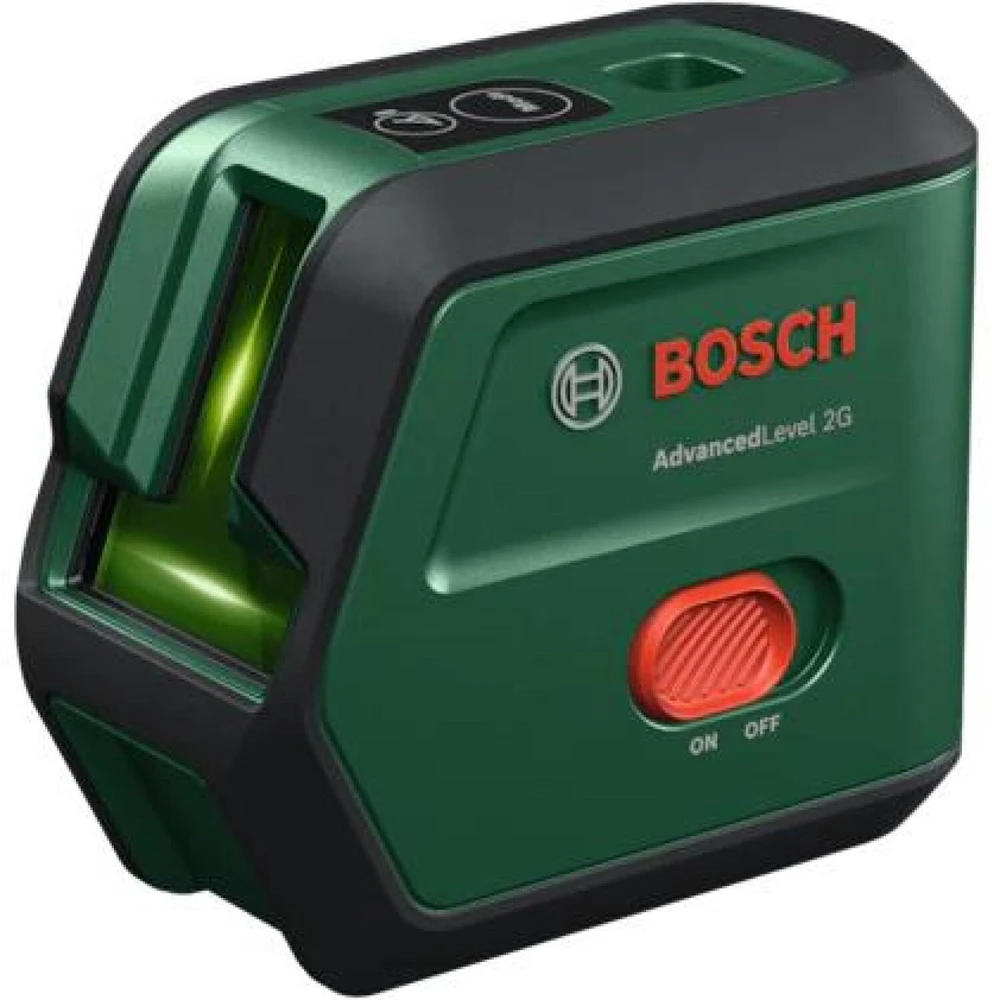 Kryžminis lazerinis nivelyras Bosch AdvancedLevel 2G