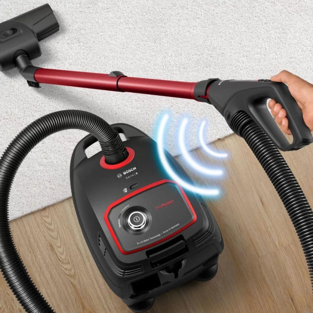 Dulkių siurblys Bosch BGL6POW2 Serie | 6 su maišeliu, ProPower, juodas