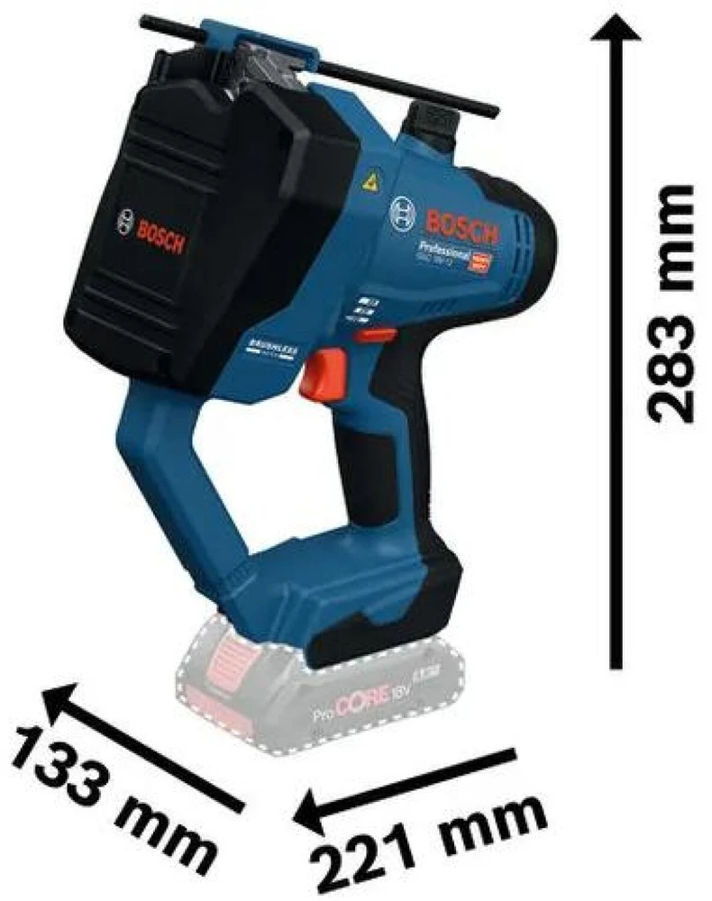 Bosch GGC 18V-12 Solo, C