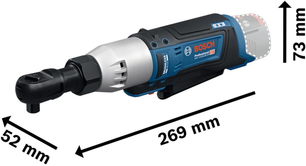 Bosch GRC 12V-60 3/8 SN, Solo, CT