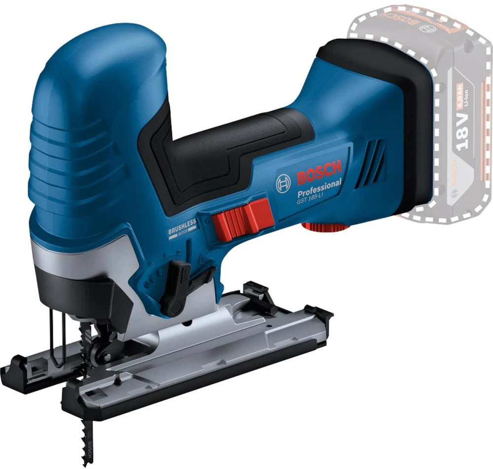 Bosch GST 18V-125 S Solo, L-Boxx dėžė
