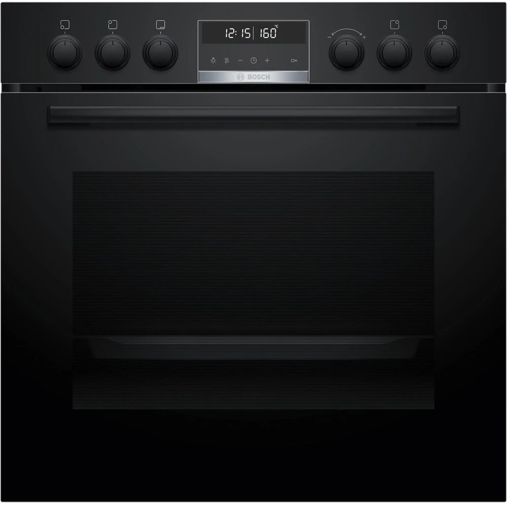 Orkaitė Bosch HND677LS62 viryklės rinkinys, 71l, 10 kaitinimo režimų, 30 automatinės programos, 4 indukcinės zonos, 17 galios lygių