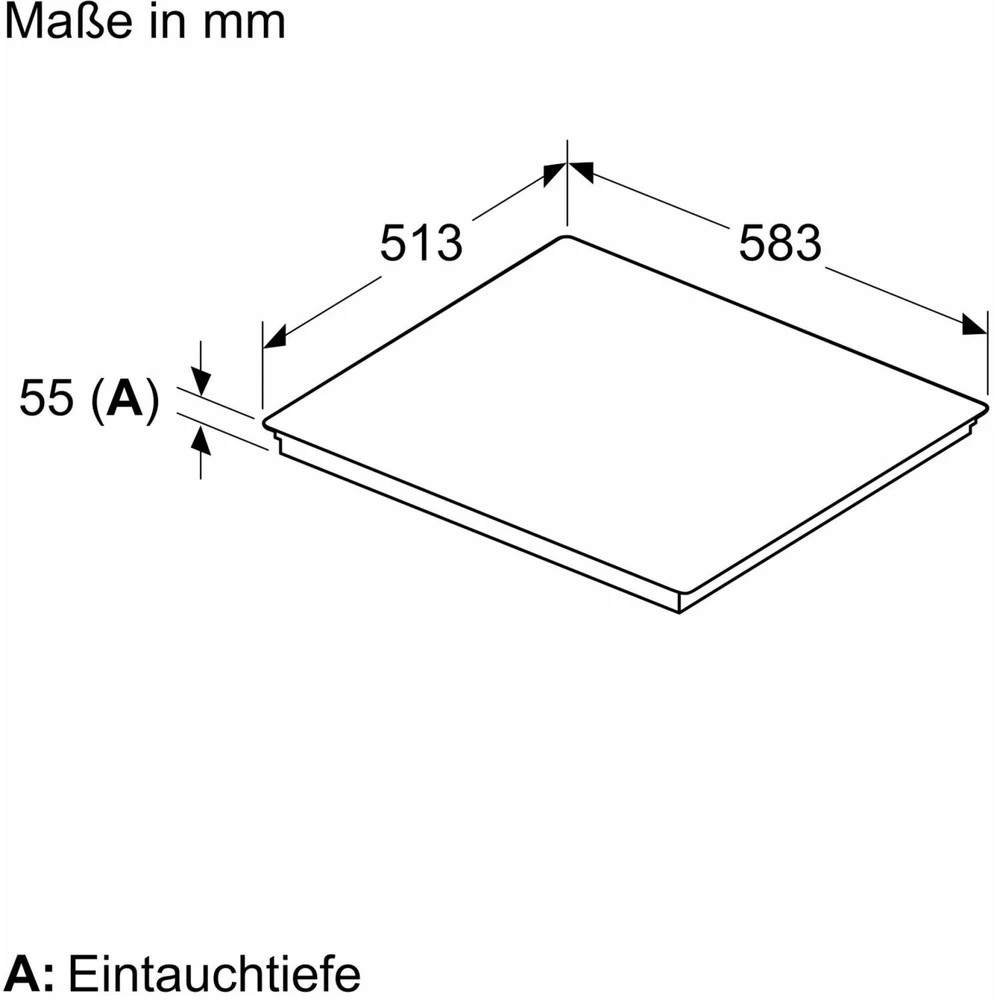 Bosch indukcinė kaitlentė PVQ645HB1E, 3700 W, 58.3 cm, 4 zonos, 17 lygiai, stiklo keramika, PowerBoost, CombiZone, Home Connect