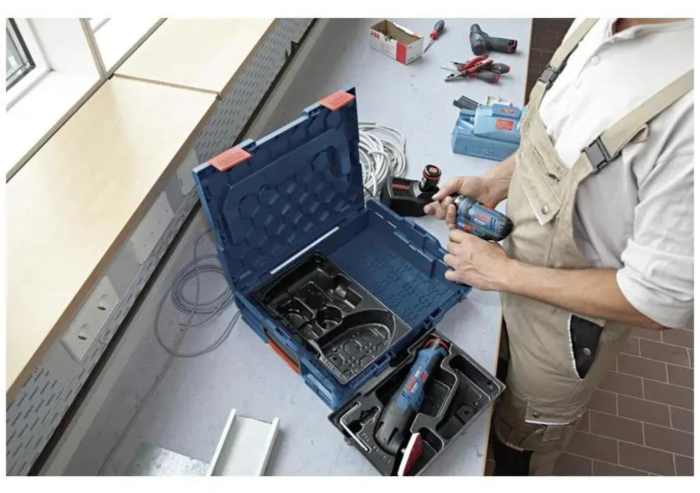 Bosch įrankių dėžės įdėklas 1600A03T4F, L-BOXX 238, GSA18V-280, juodas