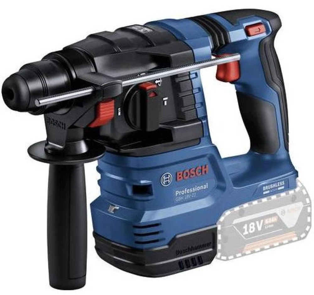 BOSCH Rinkinys COMBO 18V (GSR 18V-45, GBH 18V-22) 2x4,0Ah +ACC …