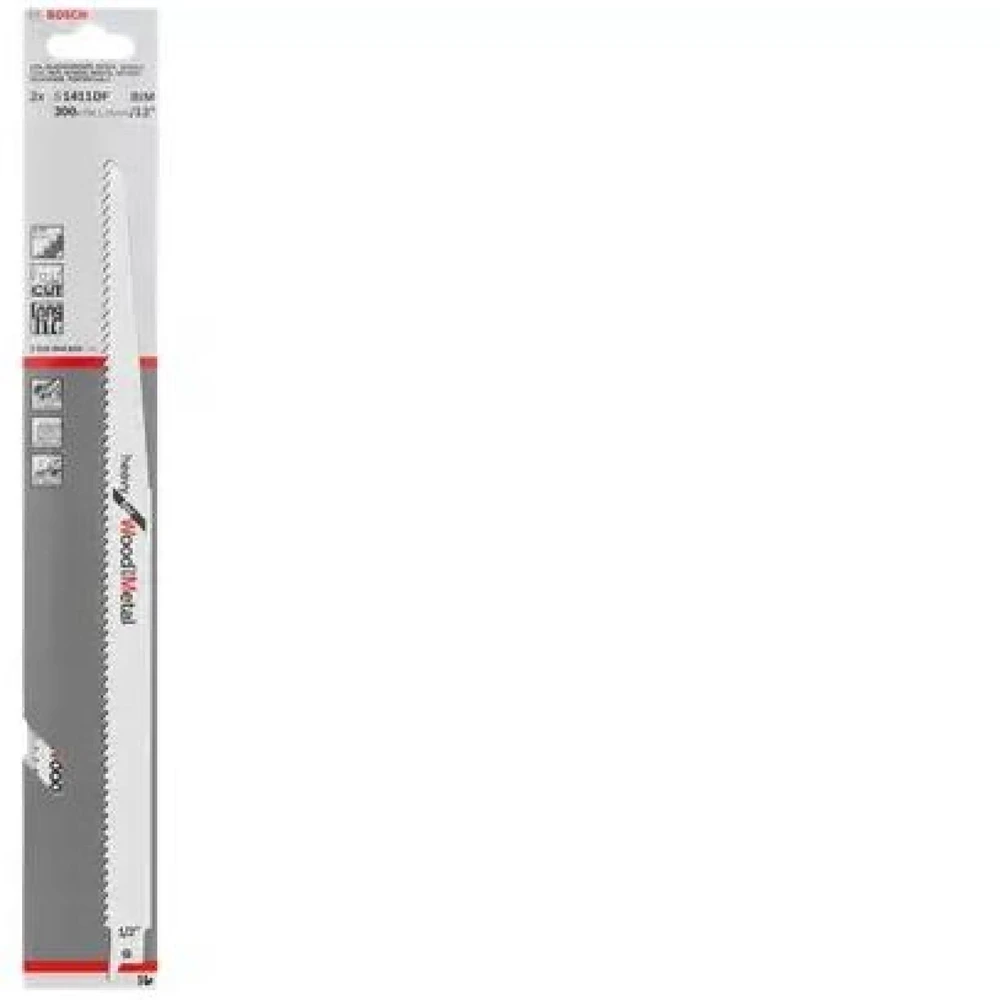 Pjūkleliai tiesiniam pjūklui Bosch S 1411 DF; 25 vnt.