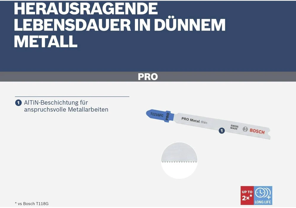 Pjūkleliai siaurapjūkliui Bosch 2608655104; 92 mm; 0,8 mm; 5 vnt.