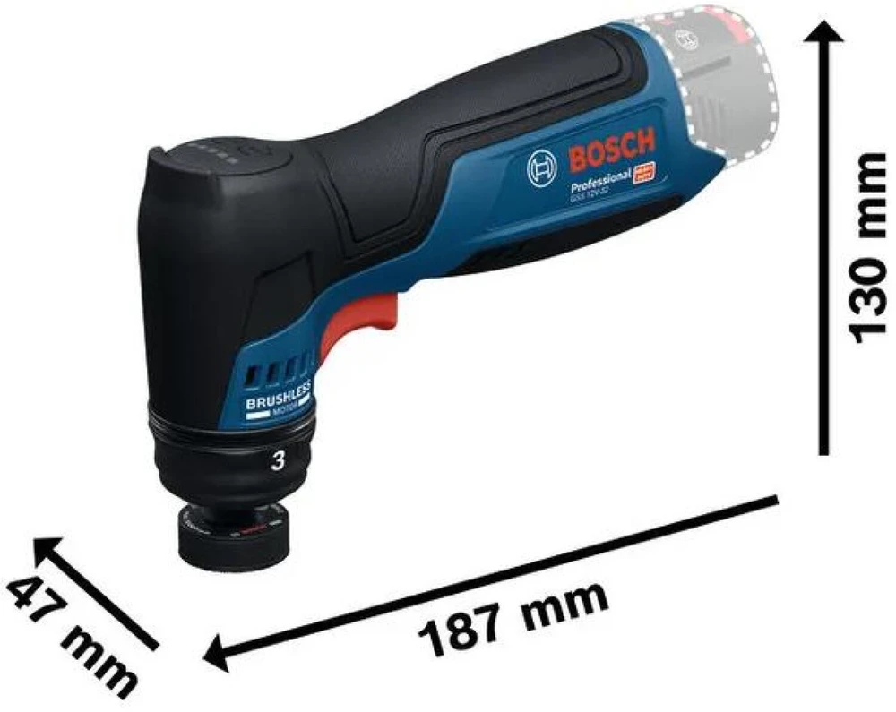 Bosch GSS 12V-32 Solo, CT