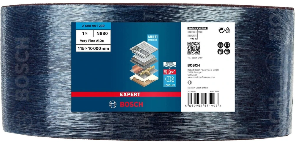 Bosch Expert N880 2608901230 Vliesband 10 m