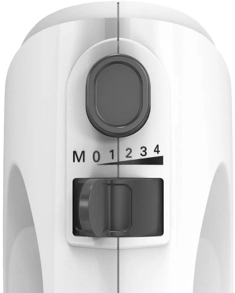 Plakiklis Bosch MFQ24200 Rankinis maišytuvas, CleverMixx, 400 W, Baltas, šiaušto nerūdijančio plieno