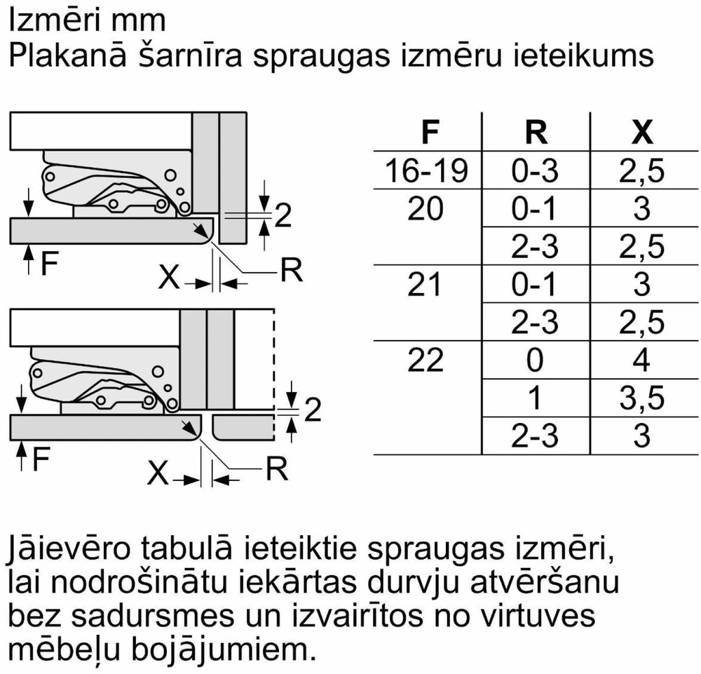 Bosch GIV11AFE0 Serija 4, Įmontuojamasis šaldiklis, 71.2 x 55.8 cm, plokščias vyris
