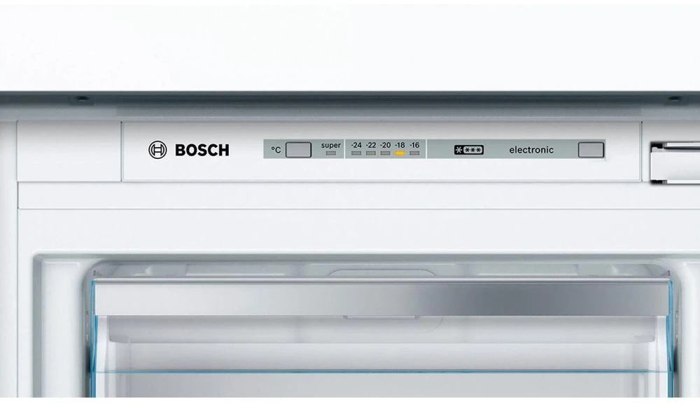 Bosch GIV11AFE0 Serija 4, Įmontuojamasis šaldiklis, 71.2 x 55.8 cm, plokščias vyris