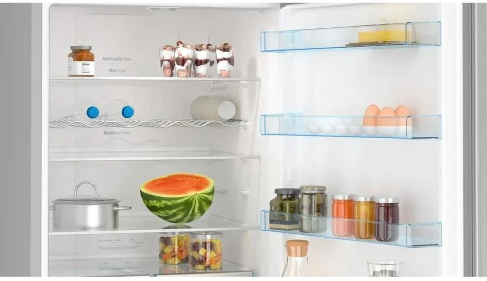 Šaldytuvas Bosch Serie 4 KGN56XLEB fridge-šaldiklis Freestanding 508 L E Nerūdijantis plienas