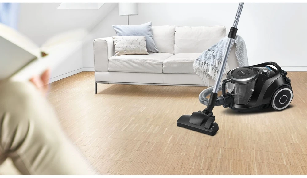Dulkių siurblys Bosch Serie 6 BGC41XSIL, Bodenstaubsauger - juodas