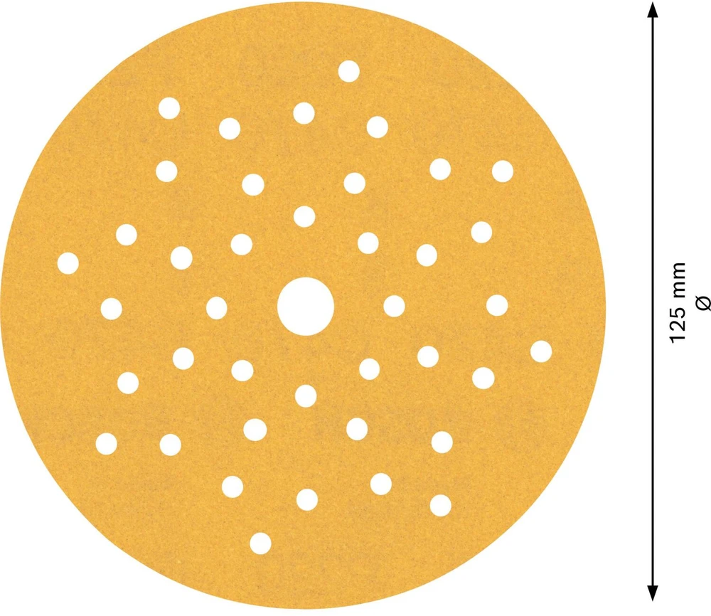 Bosch Bosch Expert C470 sanding sheet, 125mm, K220 multi-hole (50 pieces, for eccentric sander)