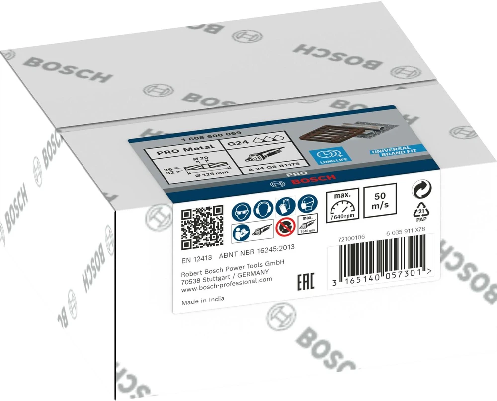 Bosch Šlifavimo diskas GGS D125