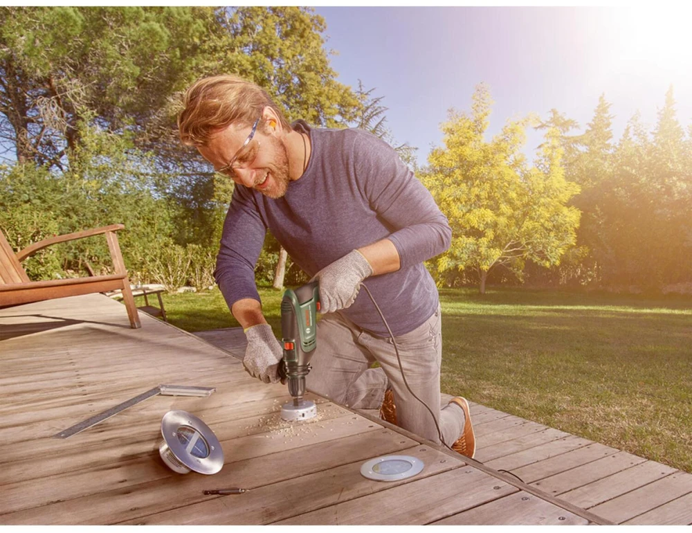 Bosch smūginis gręžtuvas UniversalImpact 730 0603313401, 730 W, 3200 aps/min, 13 mm, 2 greičiai, ergonomiškas, kompaktiškas