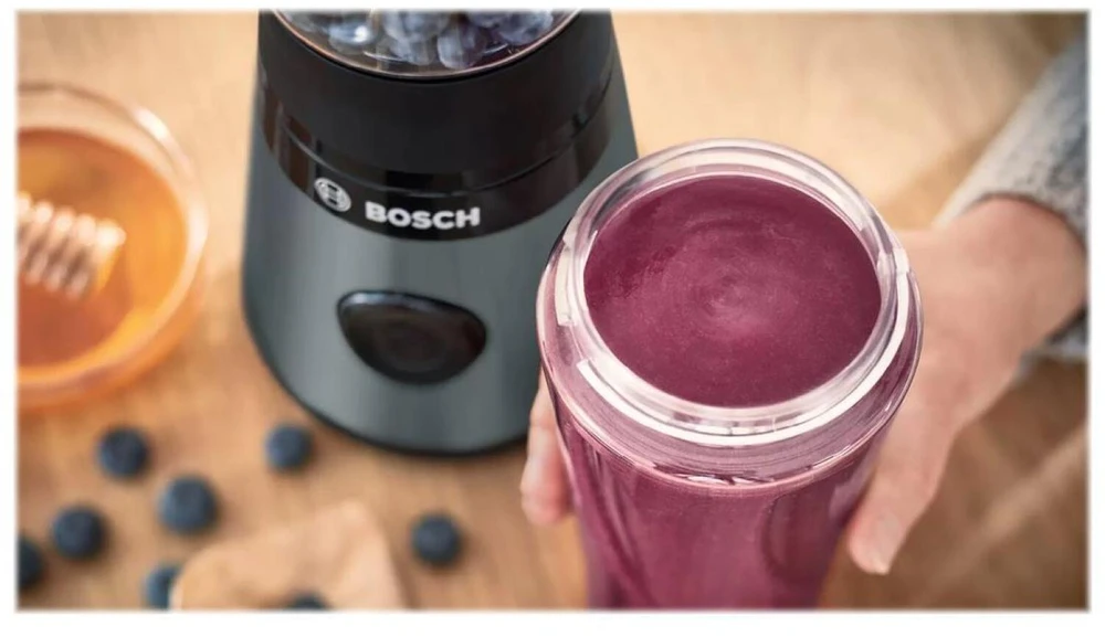 Bosch MMB2111S Serija 2, Trintuvas, VitaPower, 450 W, Sidabrinės
