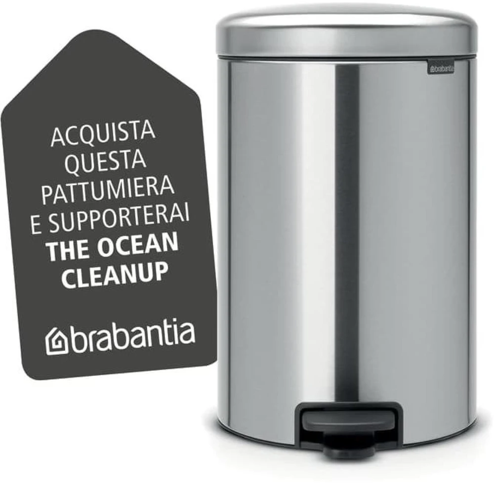 Brabantia Šiukšlių dėžė, NewIcon, 20L - Matt Steel
