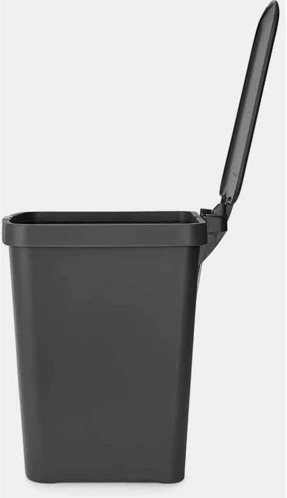 Šiukšliadėžė Brabantia StepUp, 25 l, tamsiai pilka