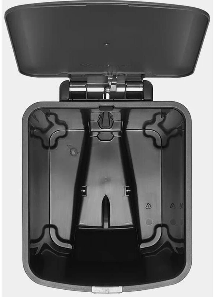 Šiukšliadėžė Brabantia StepUp, 25 l, tamsiai pilka