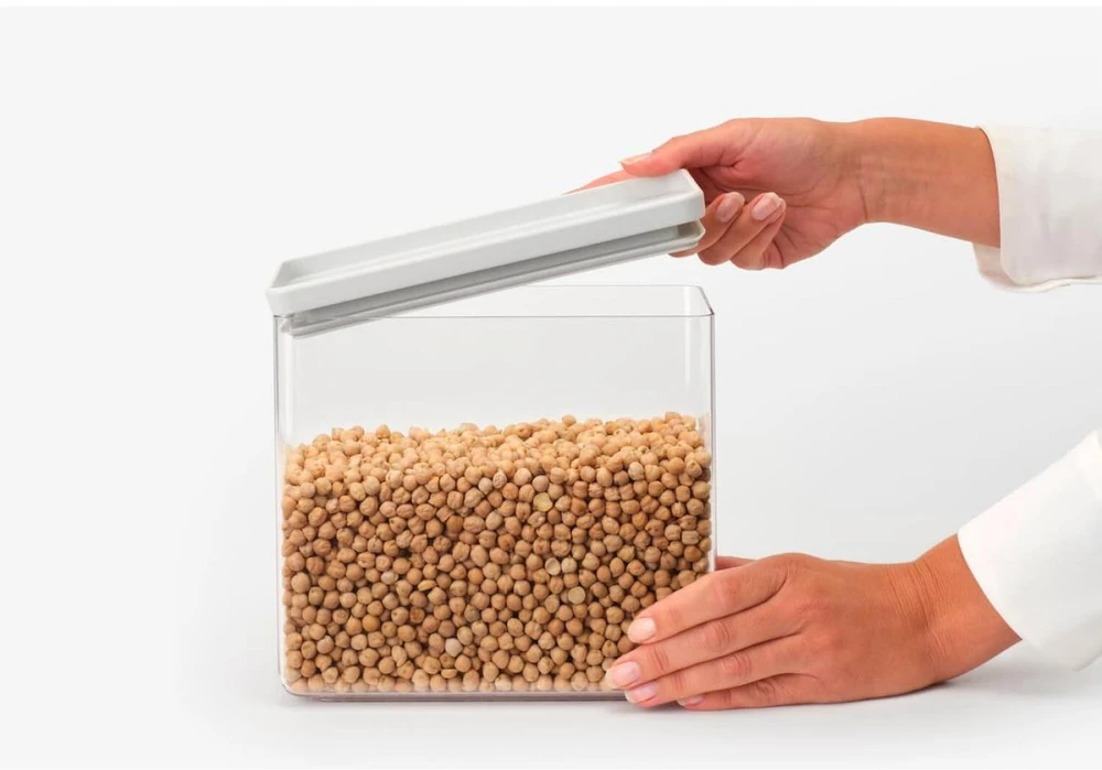Brabantia BRABANTIA storage box Tasty+ 3.5 L Light Pilkas 230622