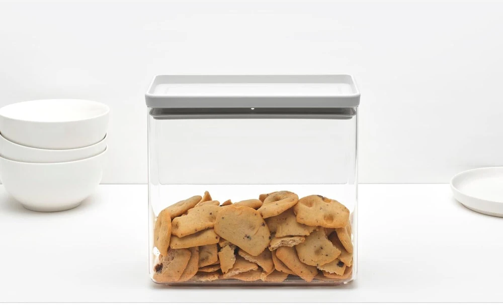 Brabantia BRABANTIA storage box Tasty+ 3.5 L Light Pilkas 230622