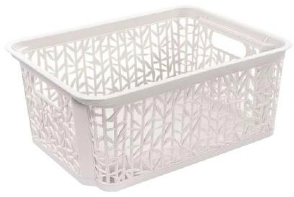 Branq Basket Bamboo 4 1714 Baltas BranQ