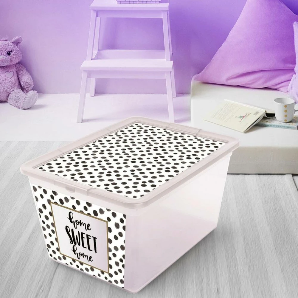 X Box Deco laikymo konteineris dots 30 l BRANQ