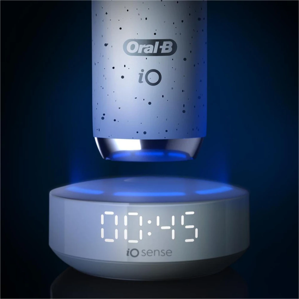 Elektrinis dantų šepetėlis Braun Oral-B iO Series 10, Baltos spalvos