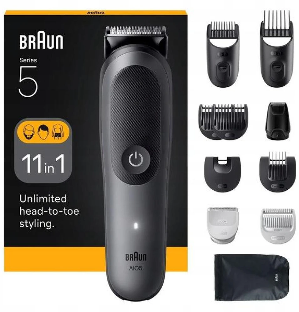 AIO5560 Braun Kirpimo Rinkinys Viskas Viename 11in1