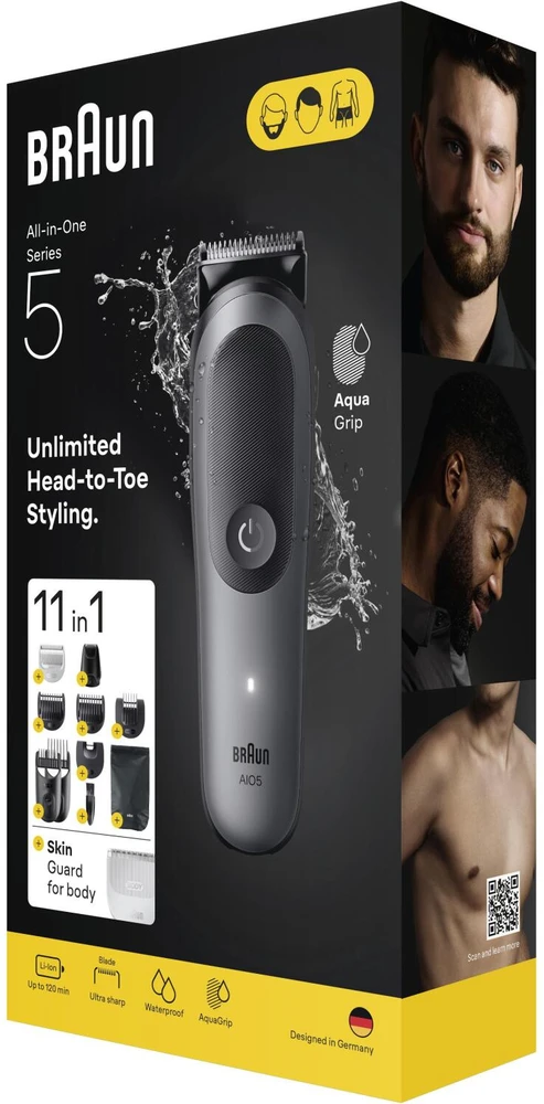 AIO5560 Braun Kirpimo Rinkinys Viskas Viename 11in1