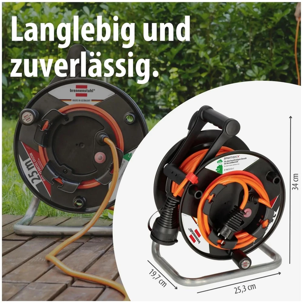 Brennenstuhl kabelio ritė Garant-G Bretec 240 23+2m