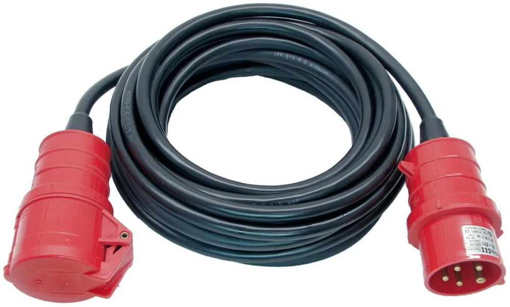 Brennenstuhl CEE ilgintuvas IP44 10m juoda H07RN-F 5G2,5 (1167740)