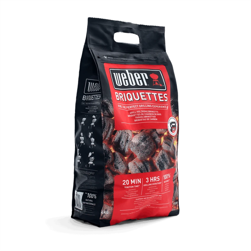 Presuoti anglies briketai WEBER Briquettes, 4kg