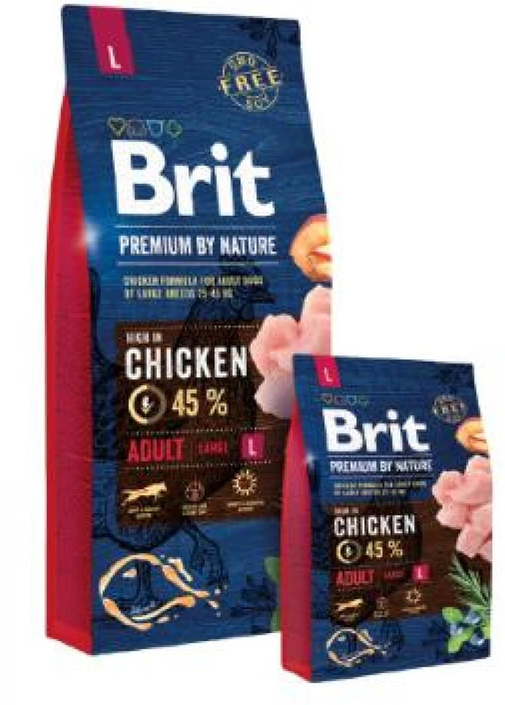BRIT PREMIUM Dog by Nature Adult L 15 kg