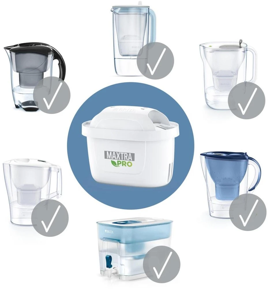 Vandens Filtras - Brita Maxtra Pro, Kietam Vandeniui