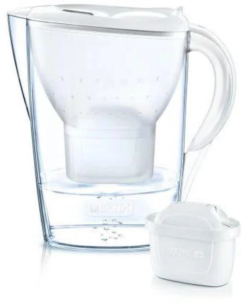 BRITA fill&enjoy Marella XL 3.5L Baltas + 1 filtro kasetė MAXTRA+