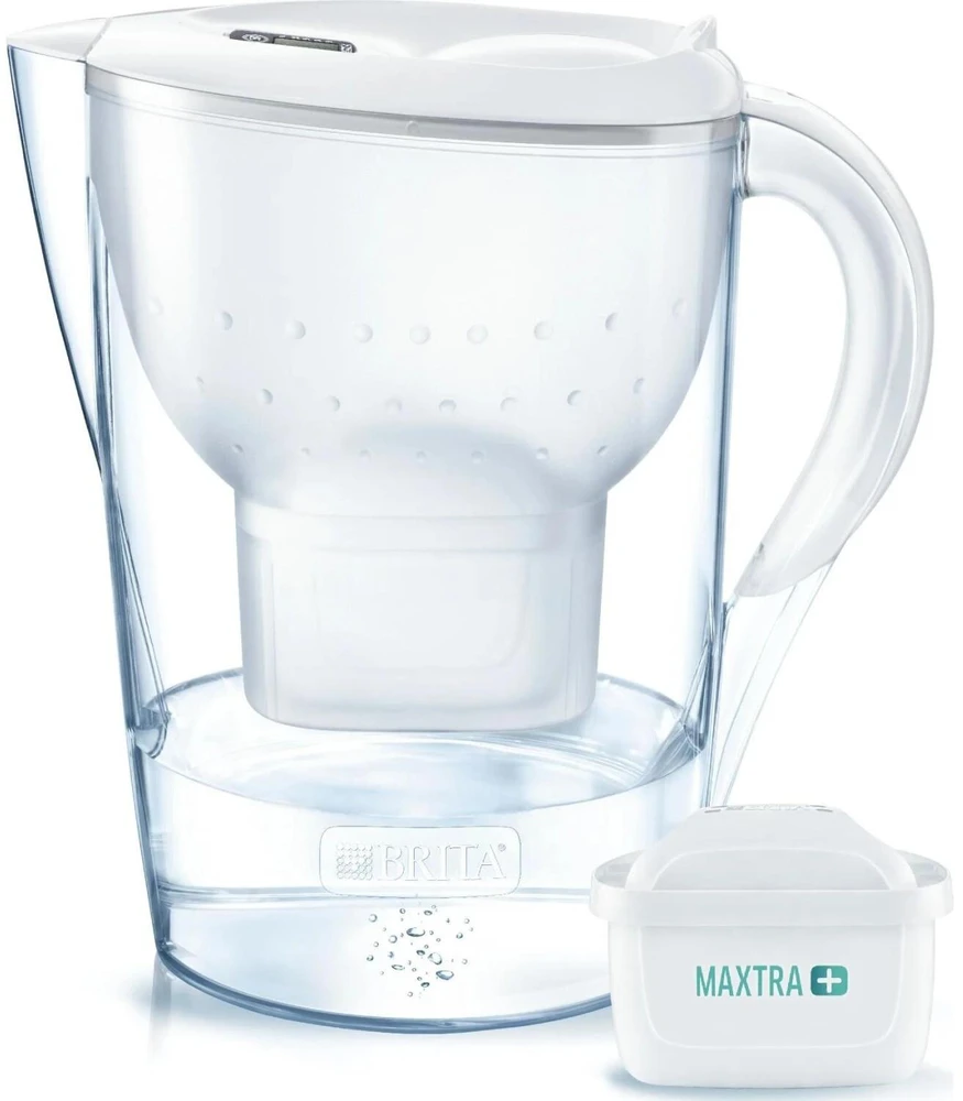BRITA fill&enjoy Marella XL 3.5L Baltas + 1 filtro kasetė MAXTRA+