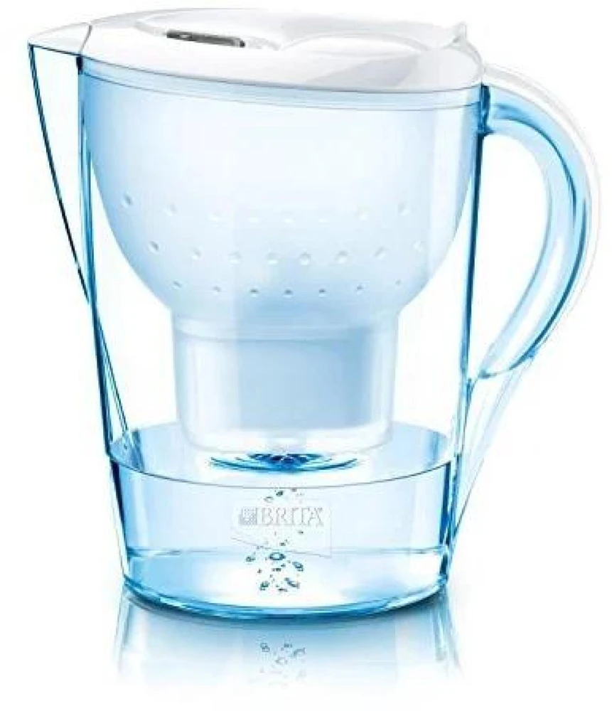 BRITA fill&enjoy Marella XL 3.5L Baltas + 1 filtro kasetė MAXTRA+