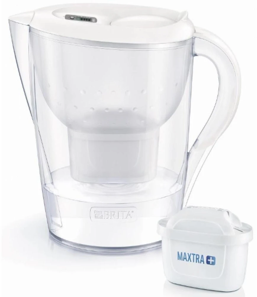 BRITA fill&enjoy Marella XL 3.5L Baltas + 1 filtro kasetė MAXTRA+