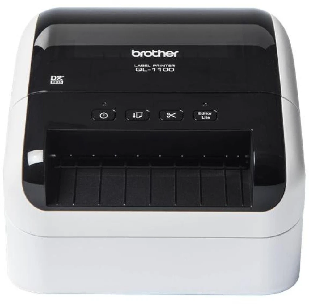BROTHER QL-1100C stalinis etikečių termospausdintuvas, USB, 10,36 cm