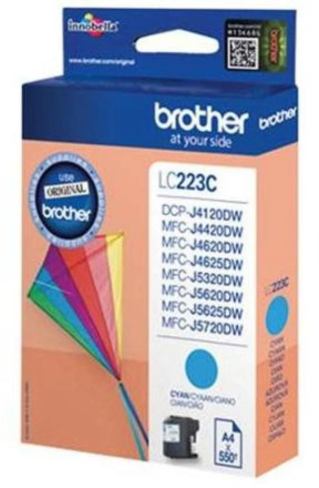 Brother LC-223C | Rašalo kasetė | Žydra spalva