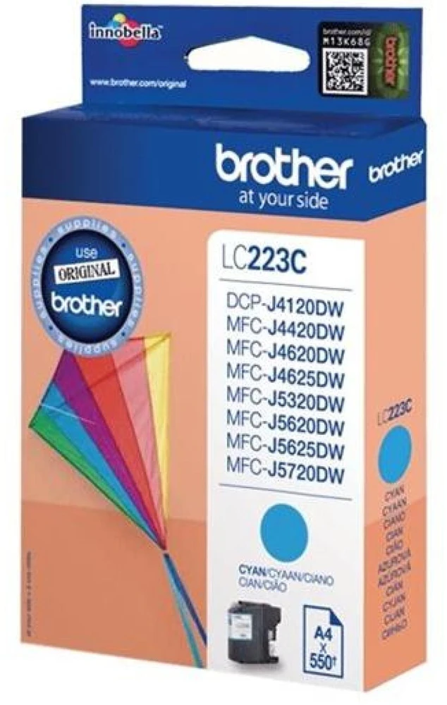 Brother LC-223C | Rašalo kasetė | Žydra spalva