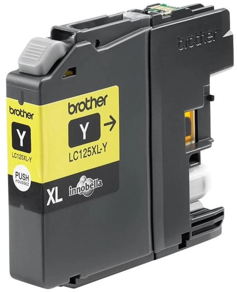 Brother LC125XLY | Rašalo kasetė | Geltona