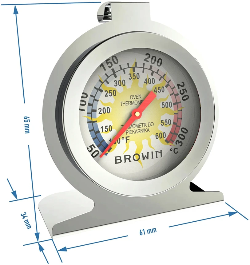 Browin ORKAITĖS TERMOMETRAS 50C 300C SAULĖ