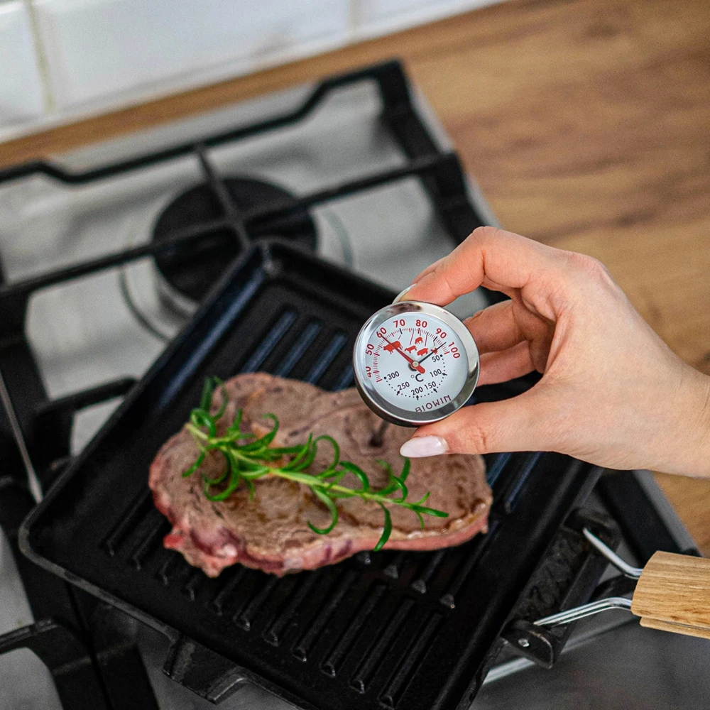 Browin 2-in-1 thermometer for baking (+ 30 ° C + 100 ° C) and orkaitė (+ 50 ° C + 300 ° C)