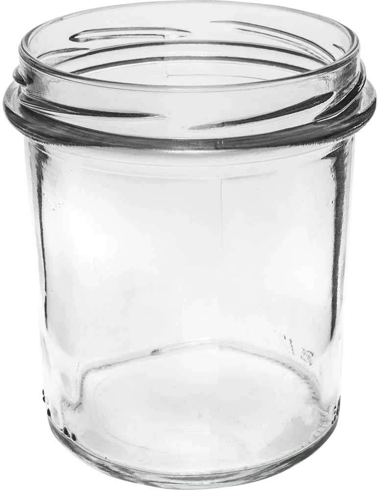 Browin 132351, 6x346ml, stiklinis indas su spalvotais dangteliais, Ø82mm, twist-off, tinka plauti indaplovėje