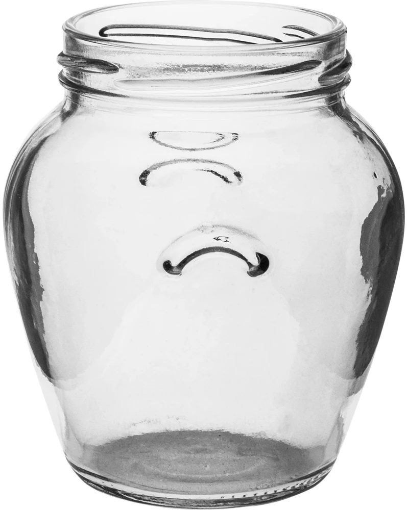 Browin 132549 konservavimo stiklainis, 580 ml, 6 vnt., stiklas, dangtelis Ø82 mm, 6 kabliukai, tinka plauti indaplovėje